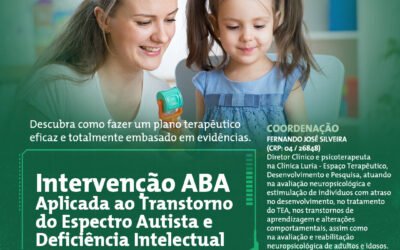 IPOG – Pós-Graduação em Intervenção Aba Aplicada ao Transtorno do Espectro Autista e Deficiência Intelectual.