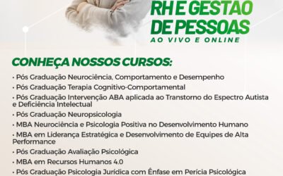 MBA e Pós Graduações voltadas às áreas de Psicologia, RH e Gestão de Pessoas. IPOG