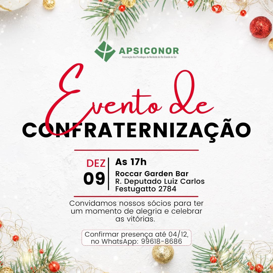 Confirme presença em eventos online