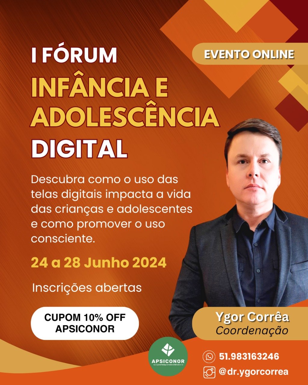 I Fórum – Infância e Adolescência Digitial