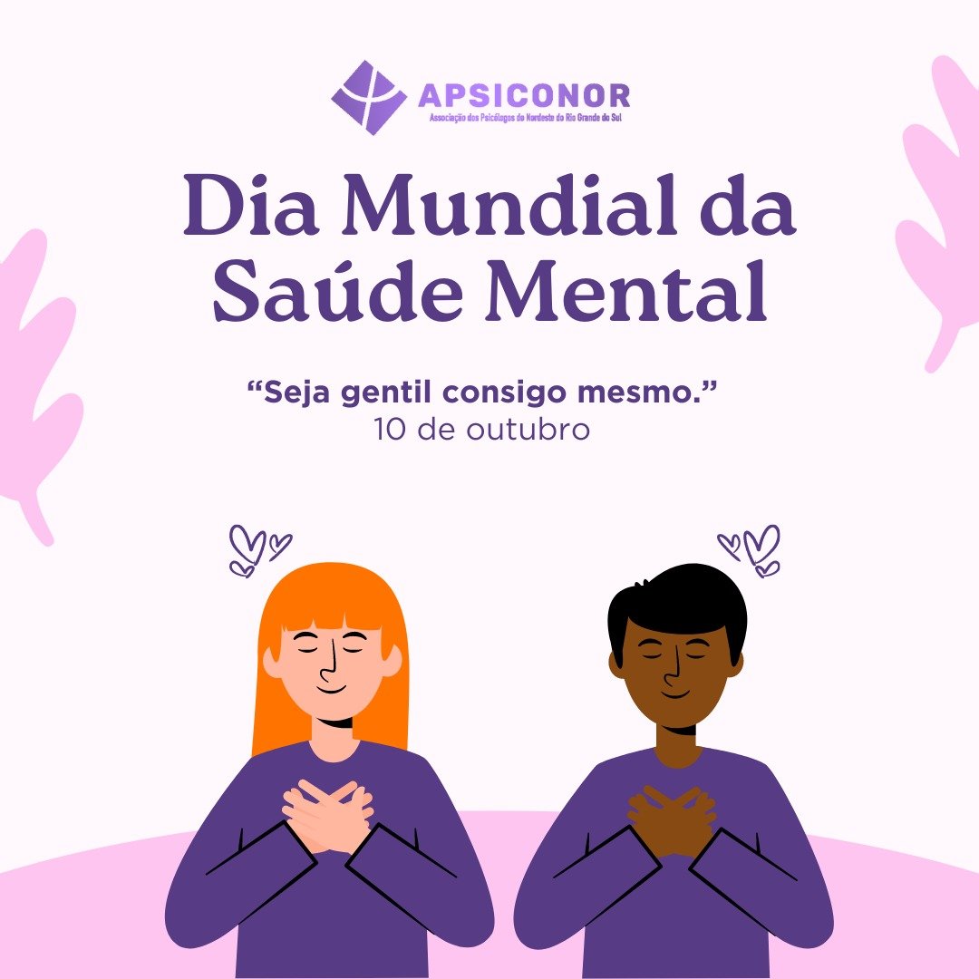 Dia Mundial da Saúde Mental – 10 de outubro