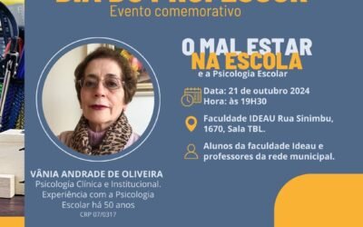 Evento Comemorativo ao Dia do Professor – Dia 21 de outubro