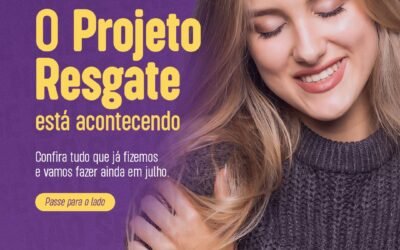 O Projeto Resgate está acontecendo!
