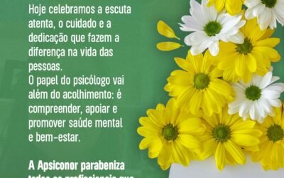 Parabéns pelo seu dia Psicólogo.