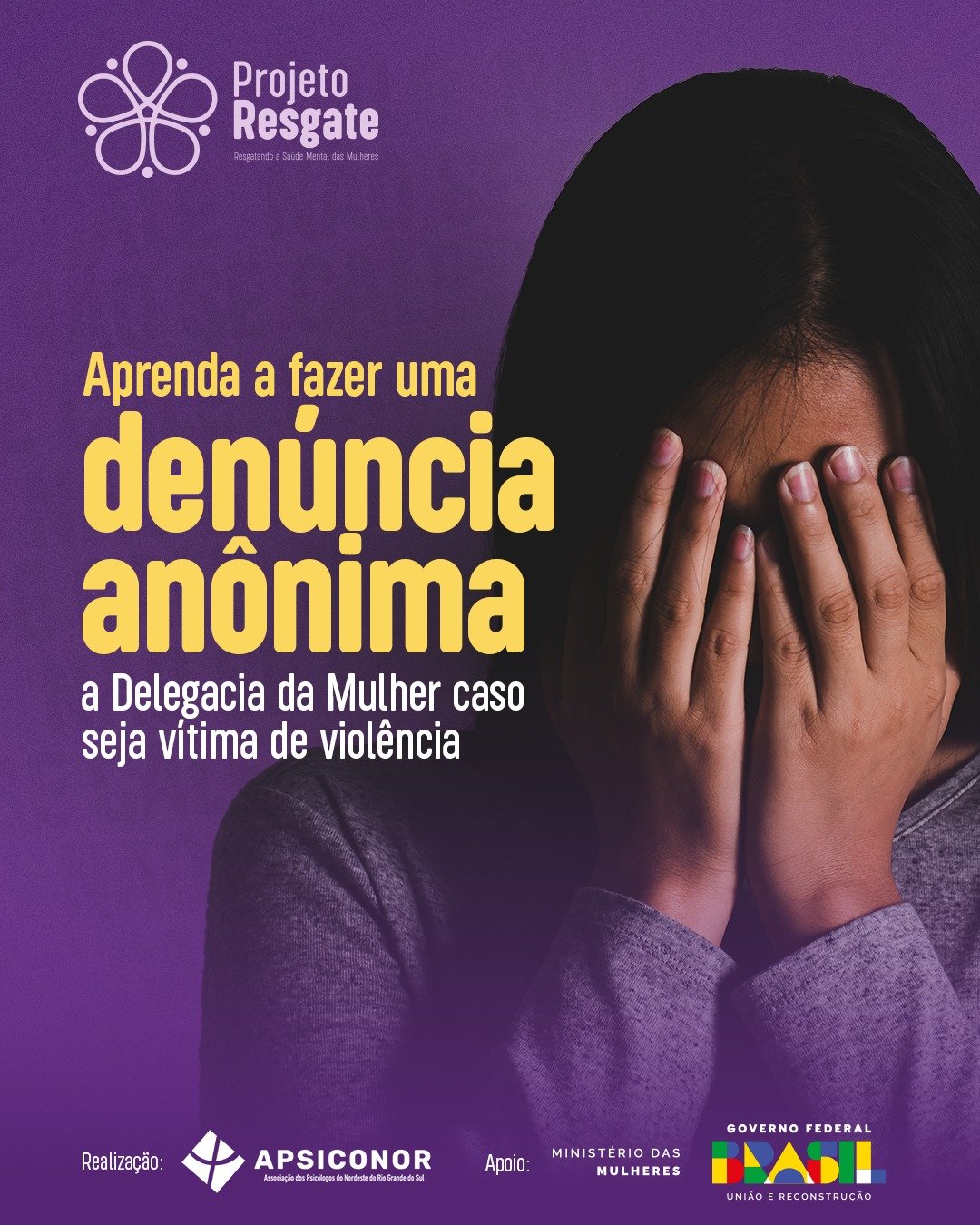 Aprenda a fazer uma denúncia anônima.